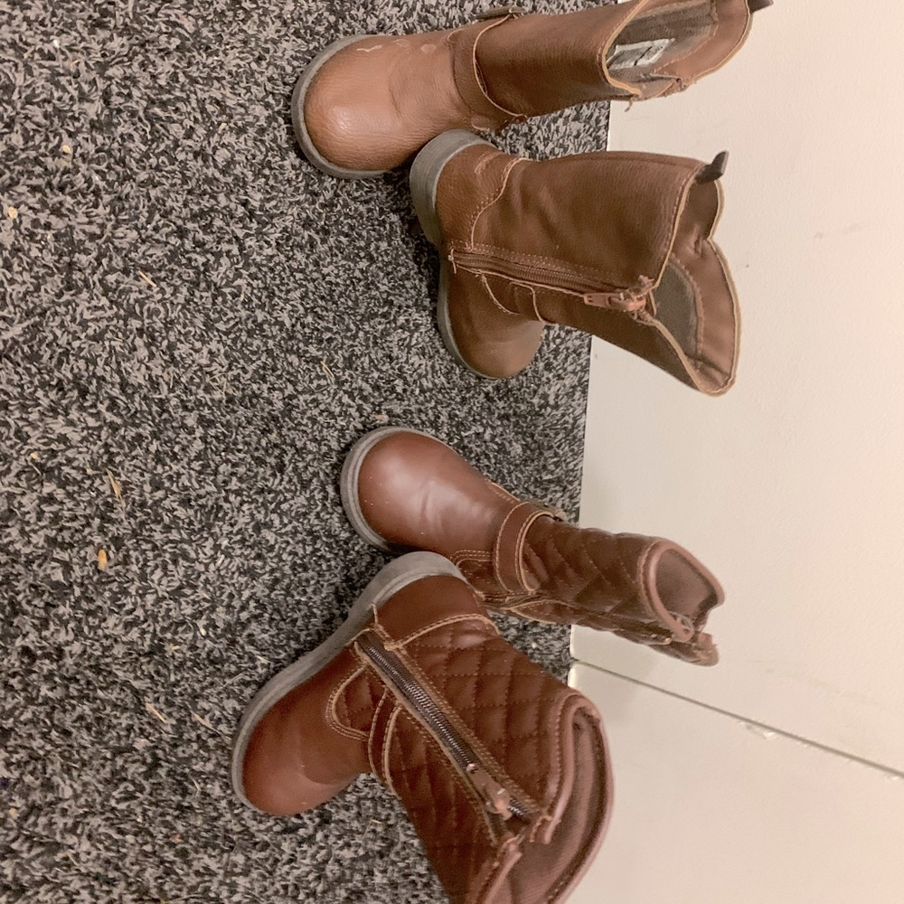 OshkoshB’gosh and Carters Boots size 5